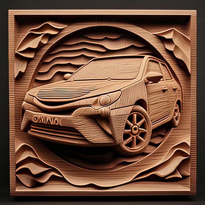 3D model Toyota Corolla (STL)